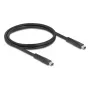 DeLOCK 81176 DisplayPort kabelis 1 m Mini DisplayPort Melns