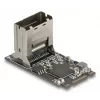 DELOCK iekšējā M.2–Mini-SAS adaptera karte 64260, M.2 resursdators, Mini-SAS izeja, JMicron JMB585, melna, LED