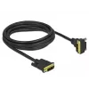 DVI kabelis DeLOCK 85903 3 m DVI-D Melns