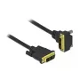 DVI kabelis DeLOCK 85903 3 m DVI-D Melns