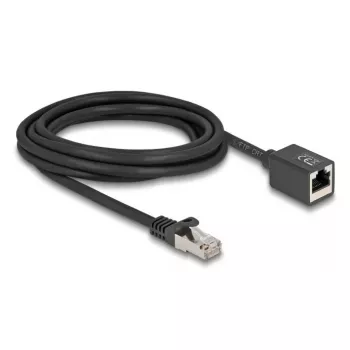 Tīkla kabelis DeLOCK 90317 RJ-45 Cat6a 3 m Melns