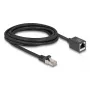 Tīkla kabelis DeLOCK 90317 RJ-45 Cat6a 3 m Melns