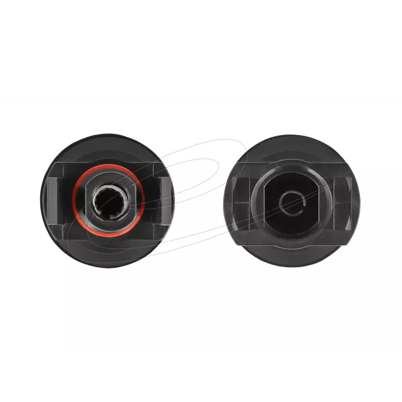 Kabelis DELOCK 90974 DL4 saules kabelis 6 mm² 3 m sarkans/melns līdzstrāva 1000 V vīrišķais uz sievišķo