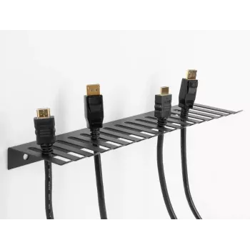Kabeļu turētājs DeLOCK 325 x 90 mm melns