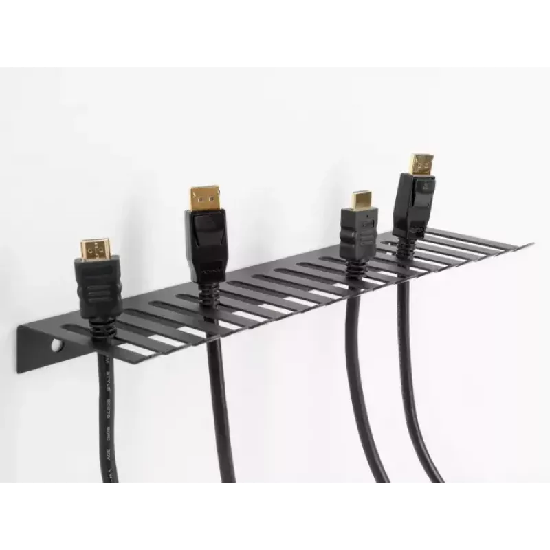 Kabeļu turētājs DeLOCK 325 x 90 mm melns