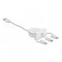 Kabelis DeLOCK Easy 45 modulis USB 2.0 3-in-1 ievelkams 0,5 m