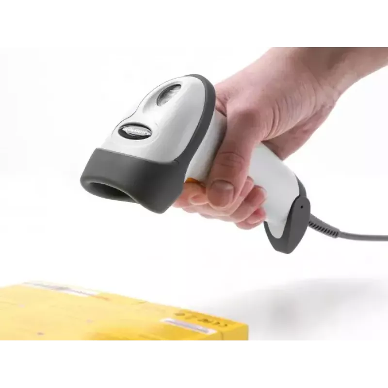 DeLOCK USB svītrkoda skeneris 1D lāzers Gaiši pelēks Rokas Vadu RJ-50