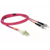 InfiniBand/optiskās šķiedras kabelis DeLOCK LC - ST 1m