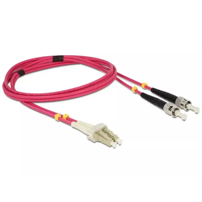 InfiniBand/optiskās šķiedras kabelis DeLOCK LC - ST 1m