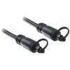 Audio kabelis DeLOCK 82887 TOSLINK 1m Melns