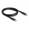 DeLOCK USB4 40 Gbps koaksiālais kabelis 1,2 m USB PD 3.1 240 W
