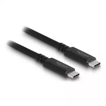 DeLOCK USB4 40 Gbps koaksiālais kabelis 1,2 m USB PD 3.1 240 W