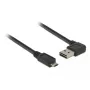 USB kabelis DeLOCK 0.5m USB2.0-A USB2.0 Micro-B