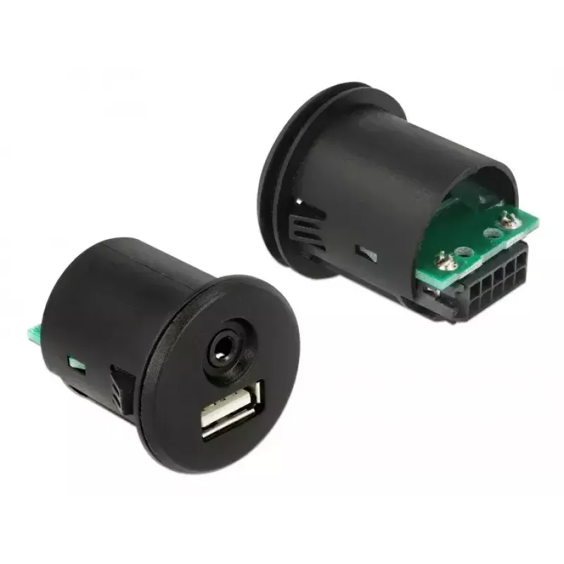 USB kabelis DeLOCK 85718 1.5 m USB A Melns