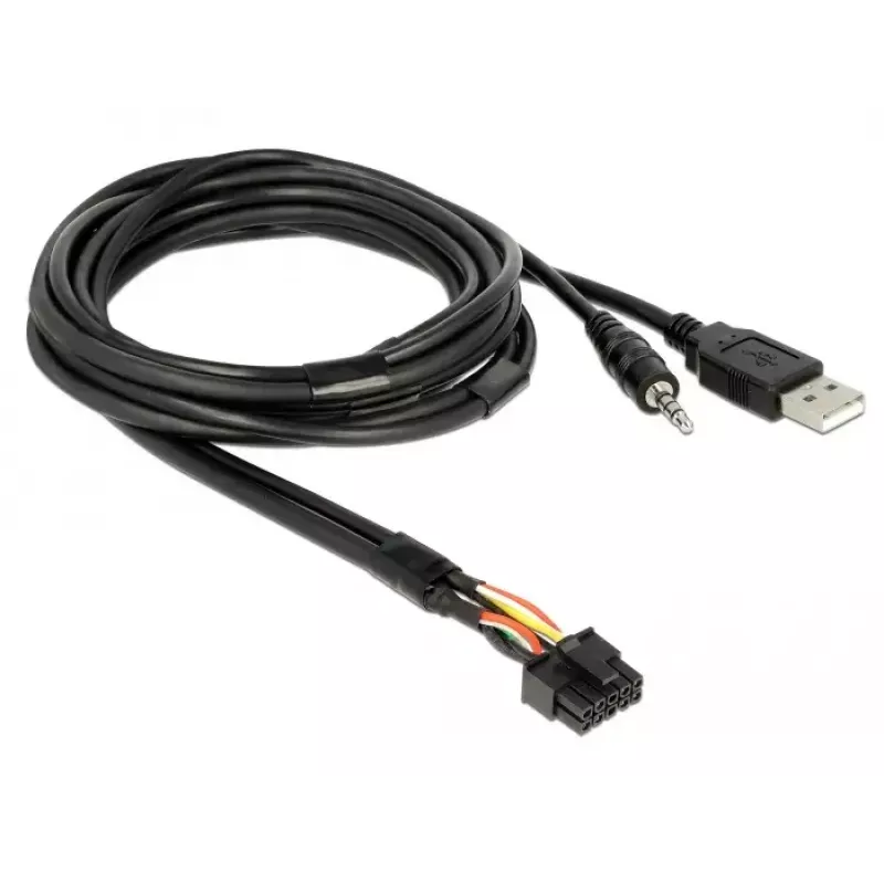 USB kabelis DeLOCK 85718 1.5 m USB A Melns