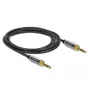 Audio kabelis 3,5 mm DeLOCK 85786 2 m Melns Pelēks