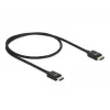 HDMI kabelis DeLOCK Coaxial High Speed 48 Gbps 8K 60 Hz 0.5 m