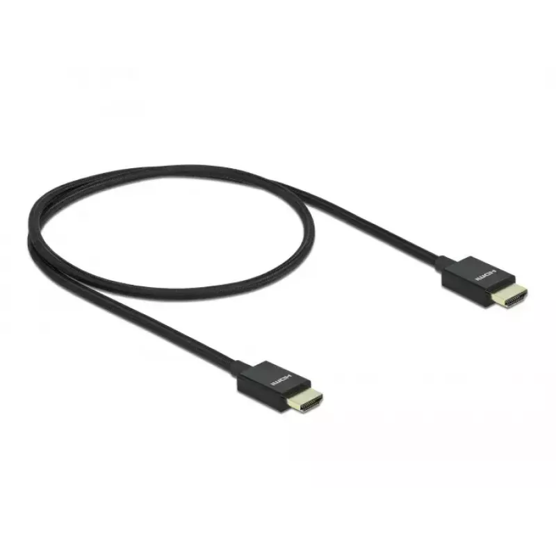 HDMI kabelis DeLOCK Coaxial High Speed 48 Gbps 8K 60 Hz 0.5 m