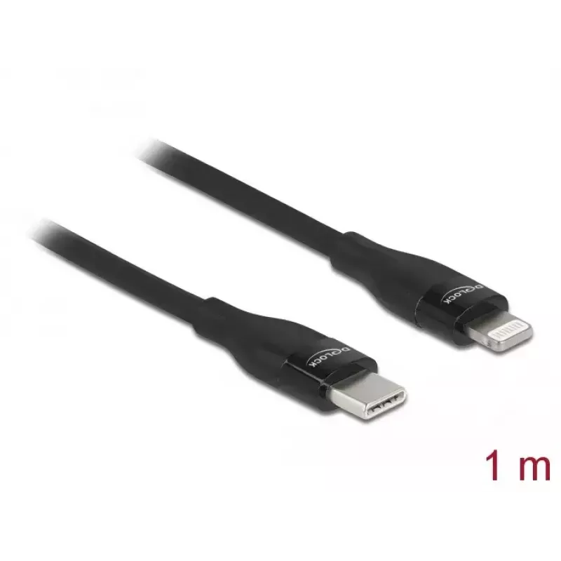 Datu un uzlādes kabelis USB Type-C uz Lightning DeLOCK 86637