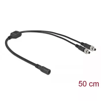 Kabeļu sadalītājs DeLOCK 86571 DC sadalītāja kabelis 5,5 x 2,1 mm