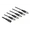 Kabeļa sadalītājs DeLOCK 86590 5.5 x 2.1 mm 1 x ligzda uz 5 x kontaktdakša pieskrūvējams