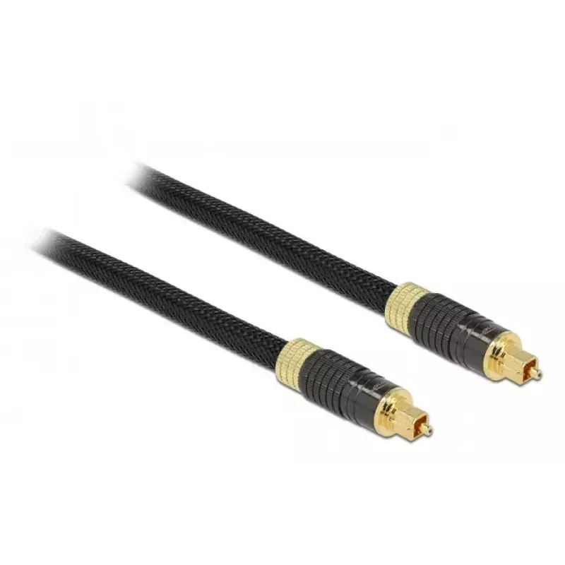 TOSLINK standarta kabelis vīrišķais - vīrišķais 2 m DeLOCK 86593