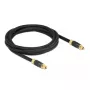 TOSLINK standarta kabelis vīrišķais - vīrišķais 2 m DeLOCK 86593