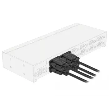 Seriālais kabelis DeLOCK 87785 melns 2m DB-9