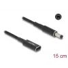 DeLOCK adaptera kabelis USB Type-C Female to 5.5 x 2.1 mm Male 15 cm