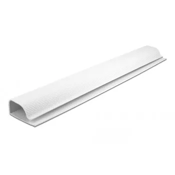 Kabeļu kanāls DeLOCK 20885 piestiprināšana zem galda 63 x 28 mm balts 2 gab.