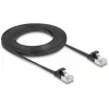 Tīkla kabelis DeLOCK 81166 RJ-45 Cat6a 3 m Melns
