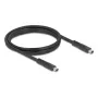 DeLOCK DisplayPort kabelis 1,5 m Mini DisplayPort Melns 81177