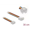 Kabeļa pagarinātājs DELOCK 90868 datora dzesēšanas sistēmām, PVC apvalks, 1,3 mm diametrs, daudzkrāsu