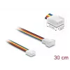 Kabeļa pagarinātājs DELOCK 90871 datoru dzesēšanas sistēmām, PVC, 1,3 mm diametrs, daudzkrāsains