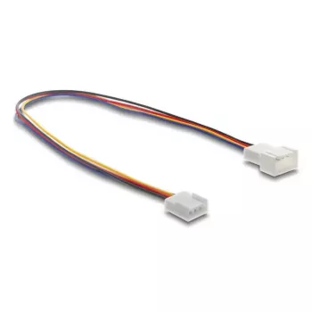 Kabeļa pagarinātājs DELOCK 90871 datoru dzesēšanas sistēmām, PVC, 1,3 mm diametrs, daudzkrāsains