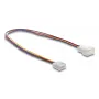 Kabeļa pagarinātājs DELOCK 90871 datoru dzesēšanas sistēmām, PVC, 1,3 mm diametrs, daudzkrāsains