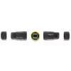 Savienotāja adapteris DELOCK RJ45 ligzda–RJ45 ligzda ar M23 vītni Cat.6a/Cat.7, IP68, melns