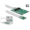 Saskarnes karte DeLOCK 62848 iekšējā M.2 Mini PCI Express