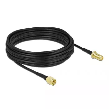 Antenas kabelis DeLOCK SMA spraudnis uz SMA ligzdu LMR/CFD100 10 m