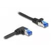 Tīkla kabelis DeLOCK RJ45 Cat.6A S/FTP 2m Melns