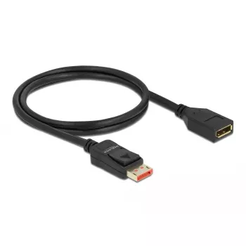 DisplayPort pagarinātāja kabelis DeLOCK 8K 60 Hz 1 m