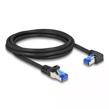 Tīkla kabelis DeLOCK RJ45 Cat.6A S/FTP 3m Melns