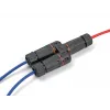 Tīkla kabelis DeLOCK 88143 Y-Adapter RJ45 uz 2x RJ45 Cat.6 Melns