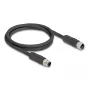 DeLOCK 80520 sensors/izpildmehānisma kabelis 2 m RST M12 Melns