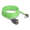 Tīkla kabelis DeLOCK 80888 RJ-45 Cat6a 5m Melns Zaļš