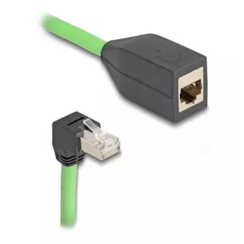Tīkla kabelis DeLOCK 80888 RJ-45 Cat6a 5m Melns Zaļš