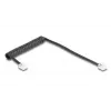 telephone kabelis DeLOCK 90201 1 m Melns RJ-11