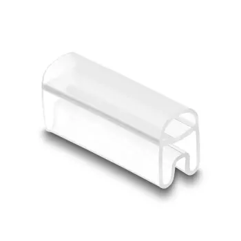 DeLOCK 80950 Kabeļu marķieris caurspīdīga plastmasa 50 gab.