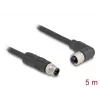 DeLOCK sensorizpildmehānisma kabelis 80527 5 m RST M12 Melns