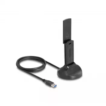 DeLOCK 12771 WLAN tīkla karte 1201 Mbit/s USB Wi-Fi 6